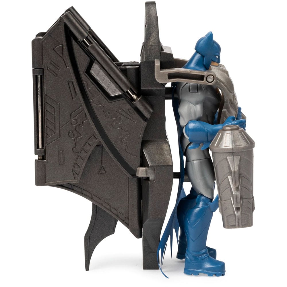 Figurina BATMAN The caped crusader - Mega gear 037013041, 3 ani+, gri-negru