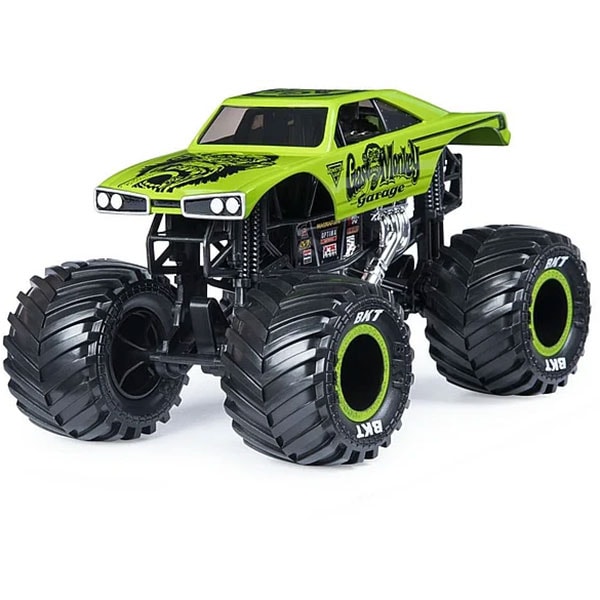 Masinuta MONSTER JAM Gas Monkey Garage 037022807, 3 ani+, verde-negru