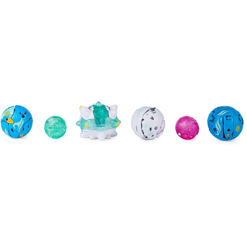 Set 4 figurine BAKUGAN S4 Battle Strike, Dragonoid, Slugger, Nillious si Pegatrix 037031663, 6 ani+, multicolor
