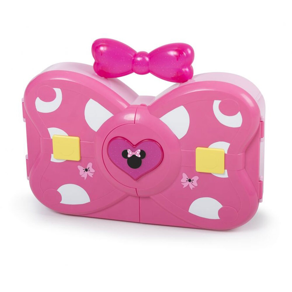 Set figurina DISNEY Minnie Mouse - Dressing Room 183711, 3 ani+, roz-negru