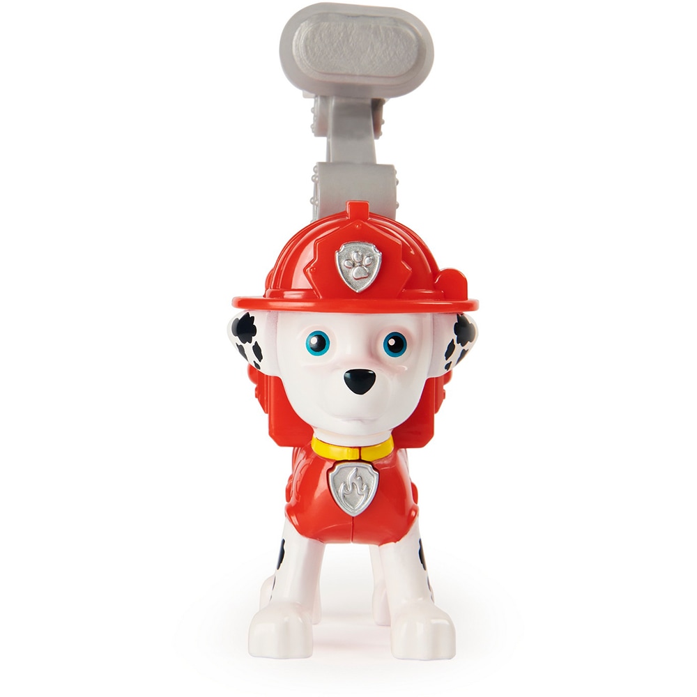 Figurina PAW PATROL Pompierul Marshall 20126394, 3 ani+, rosu-alb