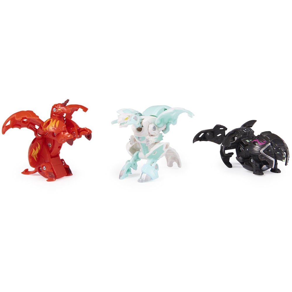 Figurina BAKUGAN Evolutions Starter Pack, Eenoch Ultra Neo Pegatrix si Pharol 20138094, 6 ani+, multicolor