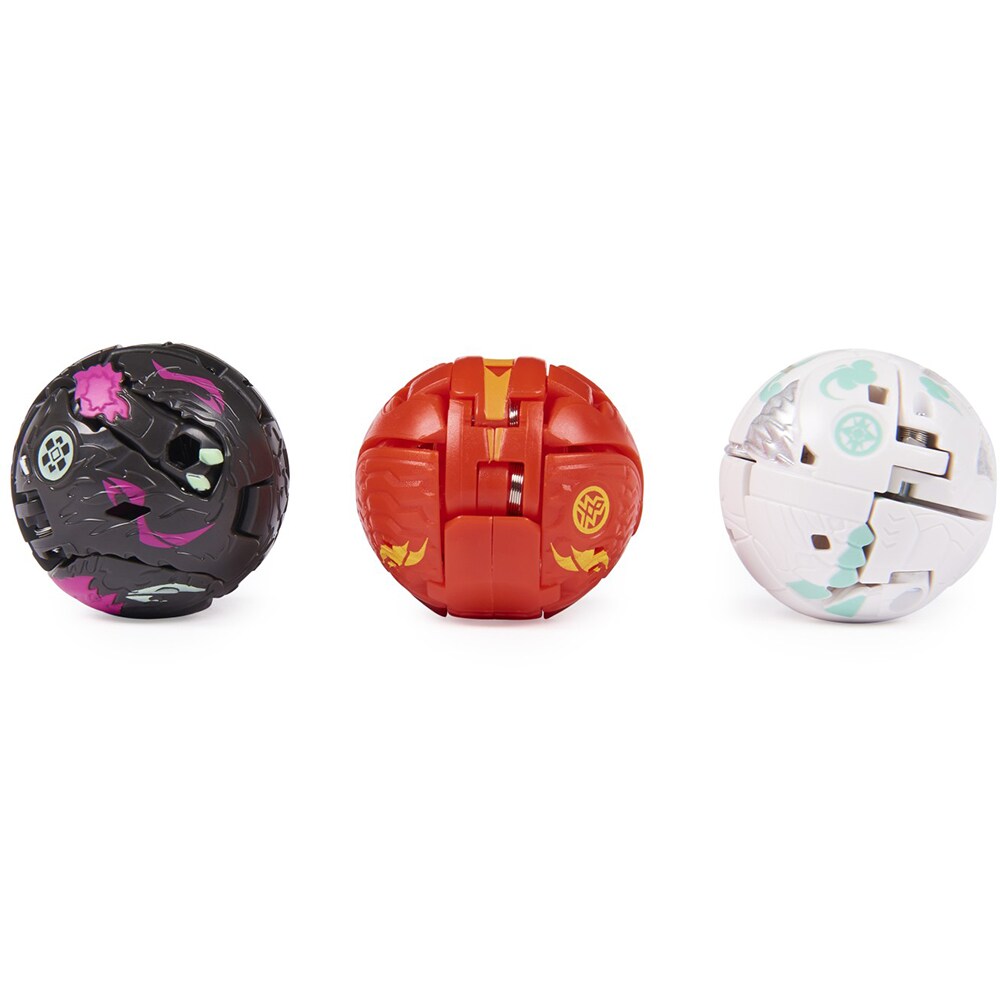 Figurina BAKUGAN Evolutions Starter Pack, Sairus Ultra Warrior Whale si Dragonoid Evo 20138095, 6 ani+, multicolor
