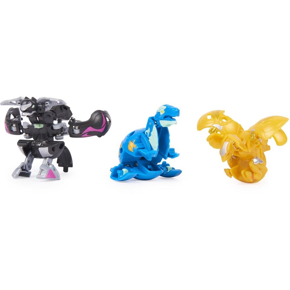Figurina BAKUGAN Evolutions Starter Pack, Batrix Ultra, Griswing Neo Trox 20138096, 6 ani+, multicolor