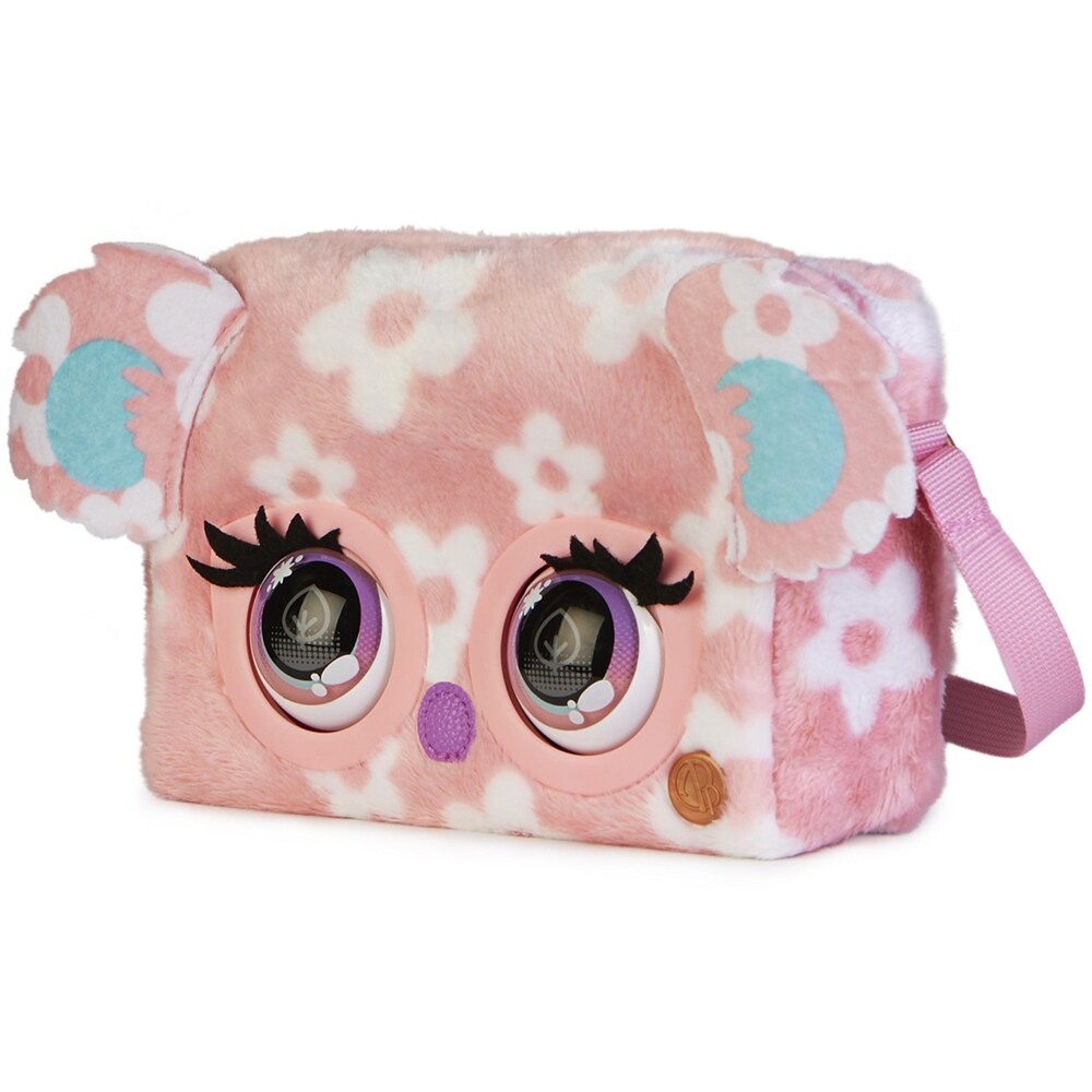Jucarie interactiva SPINMASTER Purse Pets Bag Trendy Treats Bamboo Boo Koala 20138763, 5 ani+, multicolor