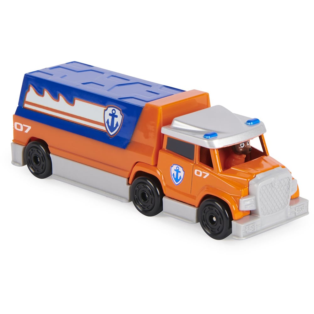 Camion PAW PATROL Zuma 20139896, 3 ani+, portocaliu-albastru