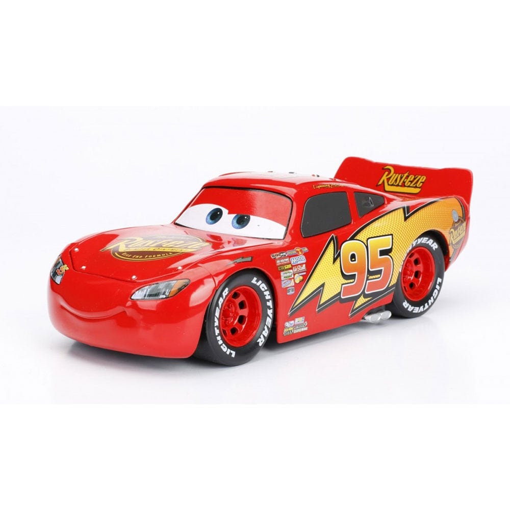 Masinuta metalica JADA TOYS Fulger McQueen 333079580, 8 ani+, rosu-negru