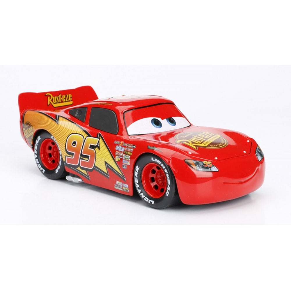 Masinuta metalica JADA TOYS Fulger McQueen 333079580, 8 ani+, rosu-negru