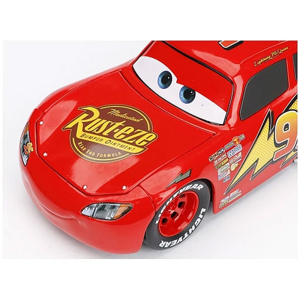 Masinuta metalica JADA TOYS Fulger McQueen 333079580, 8 ani+, rosu-negru