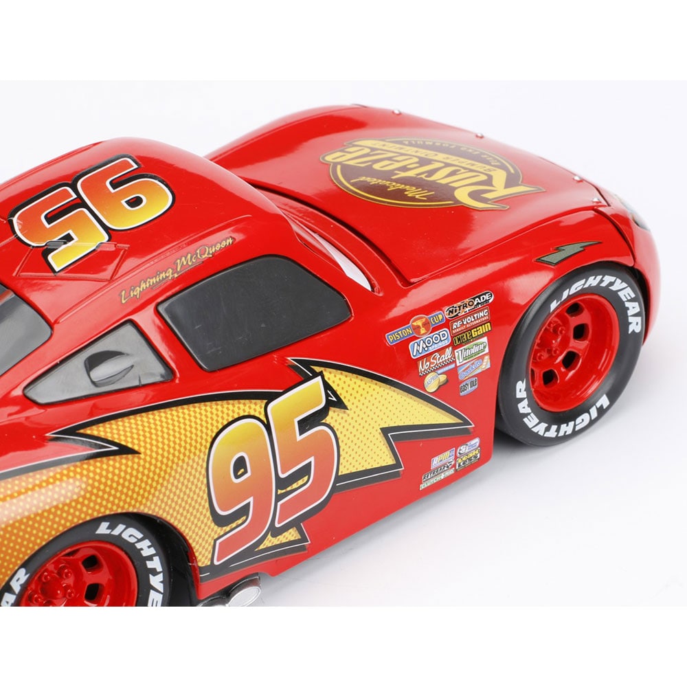 Masinuta metalica JADA TOYS Fulger McQueen 333079580, 8 ani+, rosu-negru