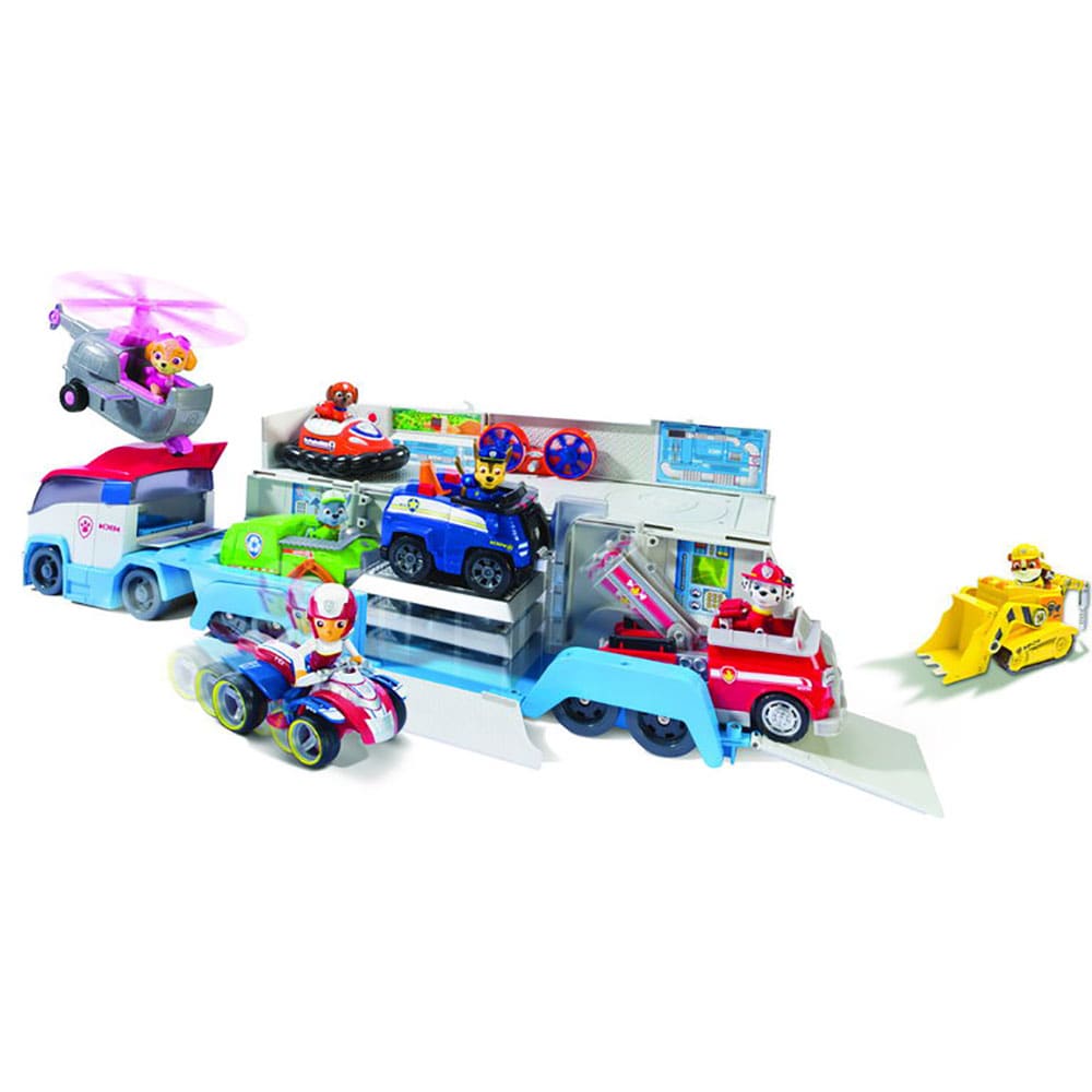 Set figurine PAW PATROL Vehicul de patrulare 6024966, 3 ani+, multicolor