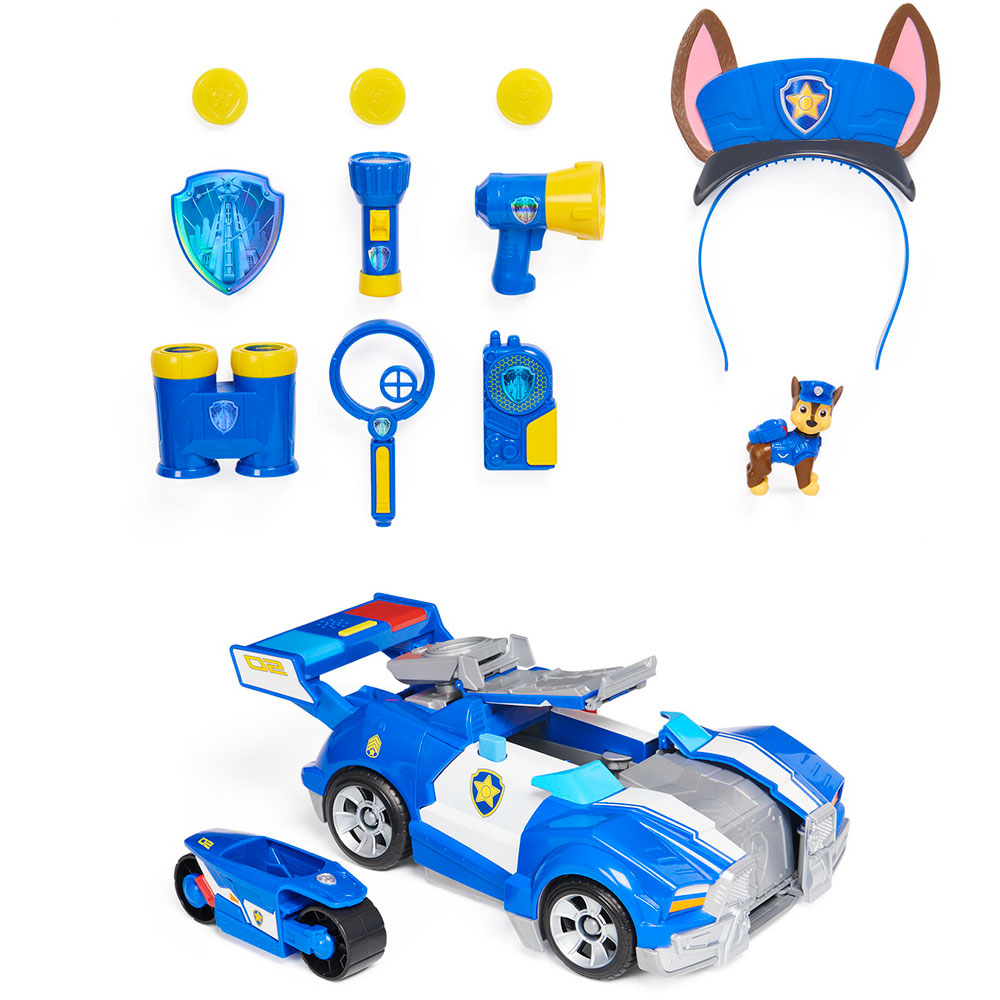 Set figurina PAW PATROL Accesorii 6061666, 3 ani+, albastru-galben