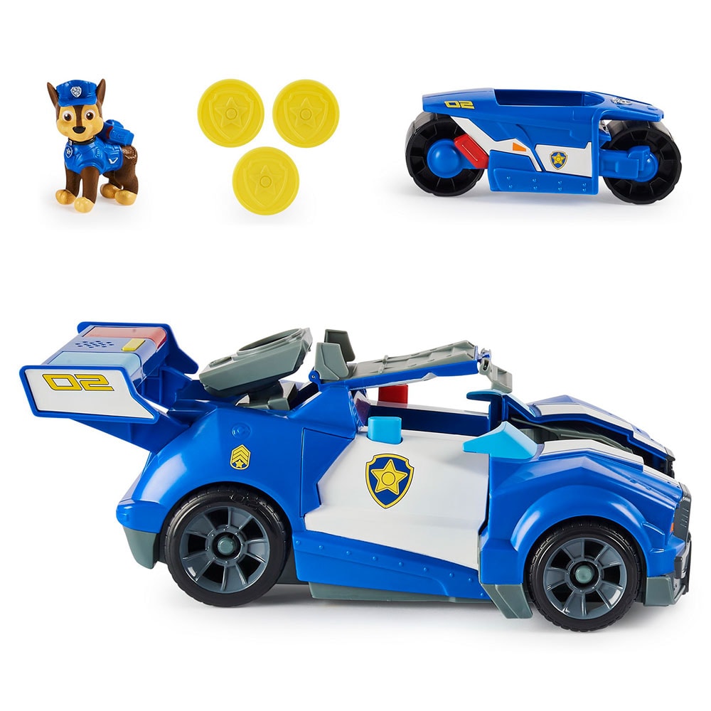Set figurina PAW PATROL Accesorii 6061666, 3 ani+, albastru-galben