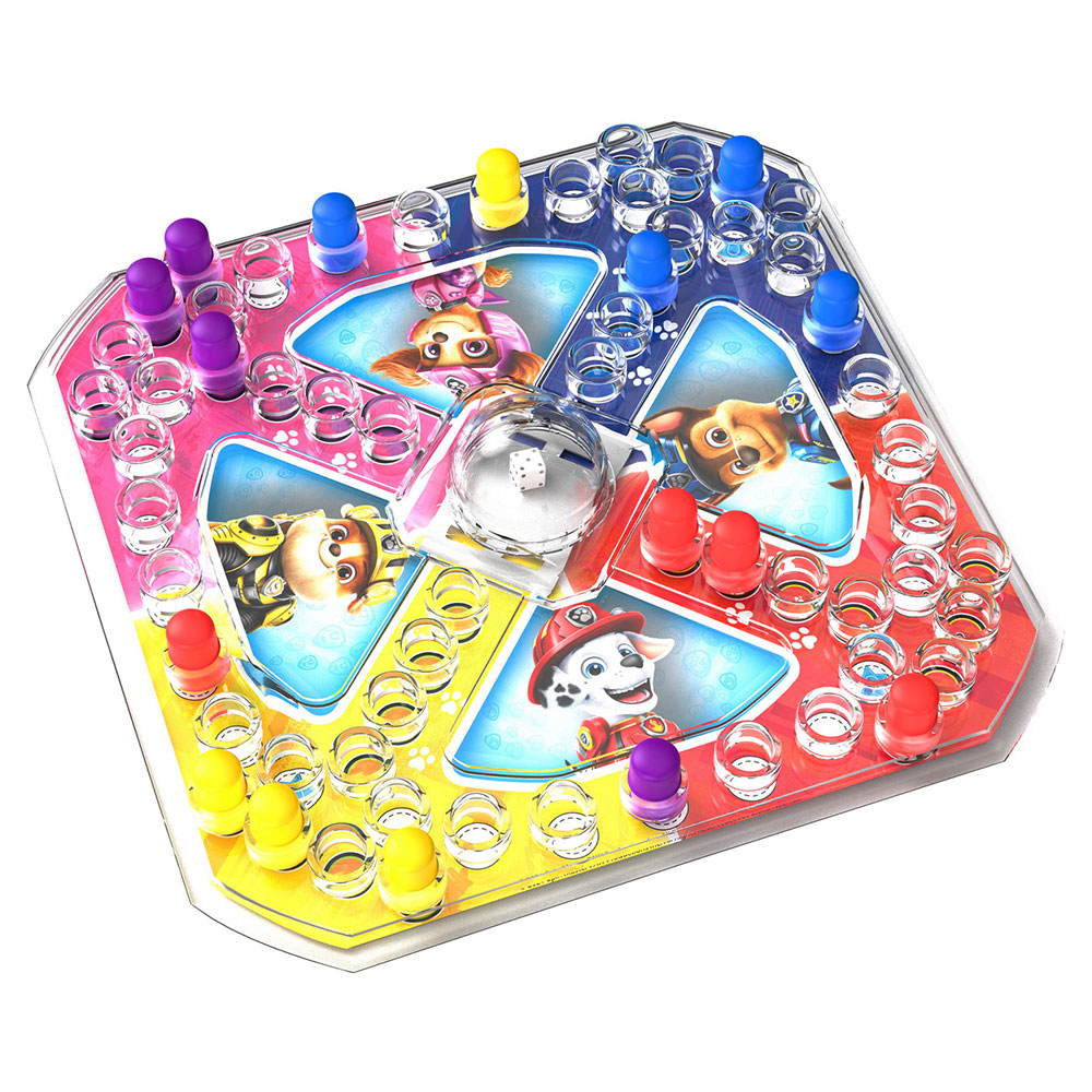 Set 5 jocuri de societate PAW PATROL Game Adventure 6063755, 4 ani+, 2-4 jucatori