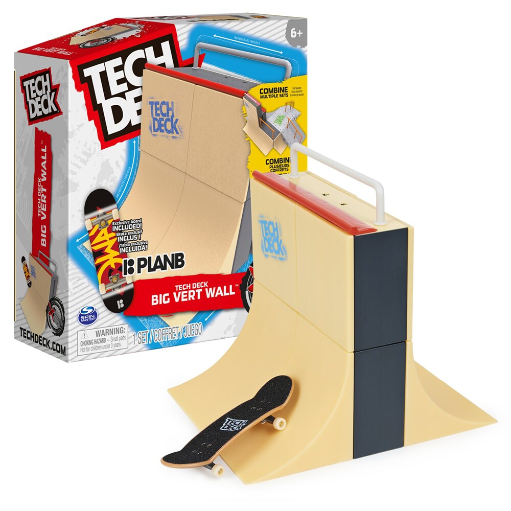 Joc educativ TECH DECK Series - Fingerboard cu rampa 6064810, 6 ani+, 1 jucator