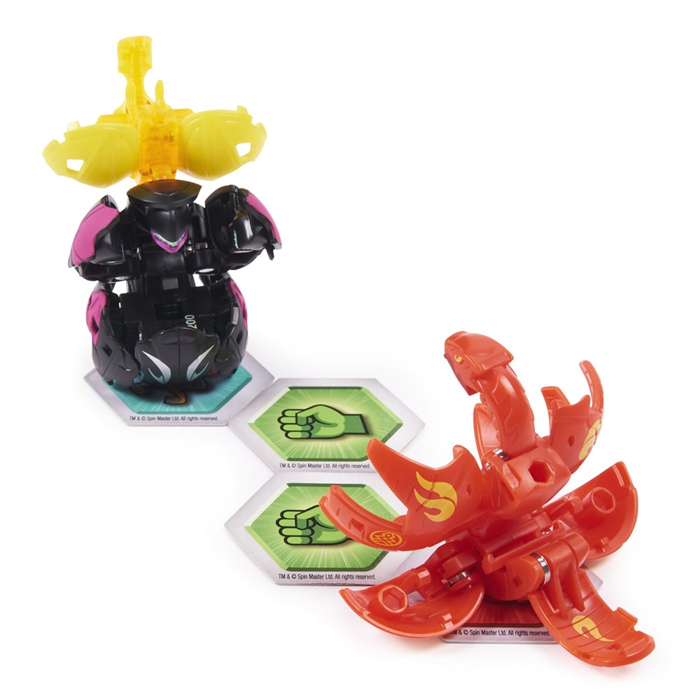 Figurina BAKUGAN Geogan Brawler Pack 6066174, 6 ani+, multicolor