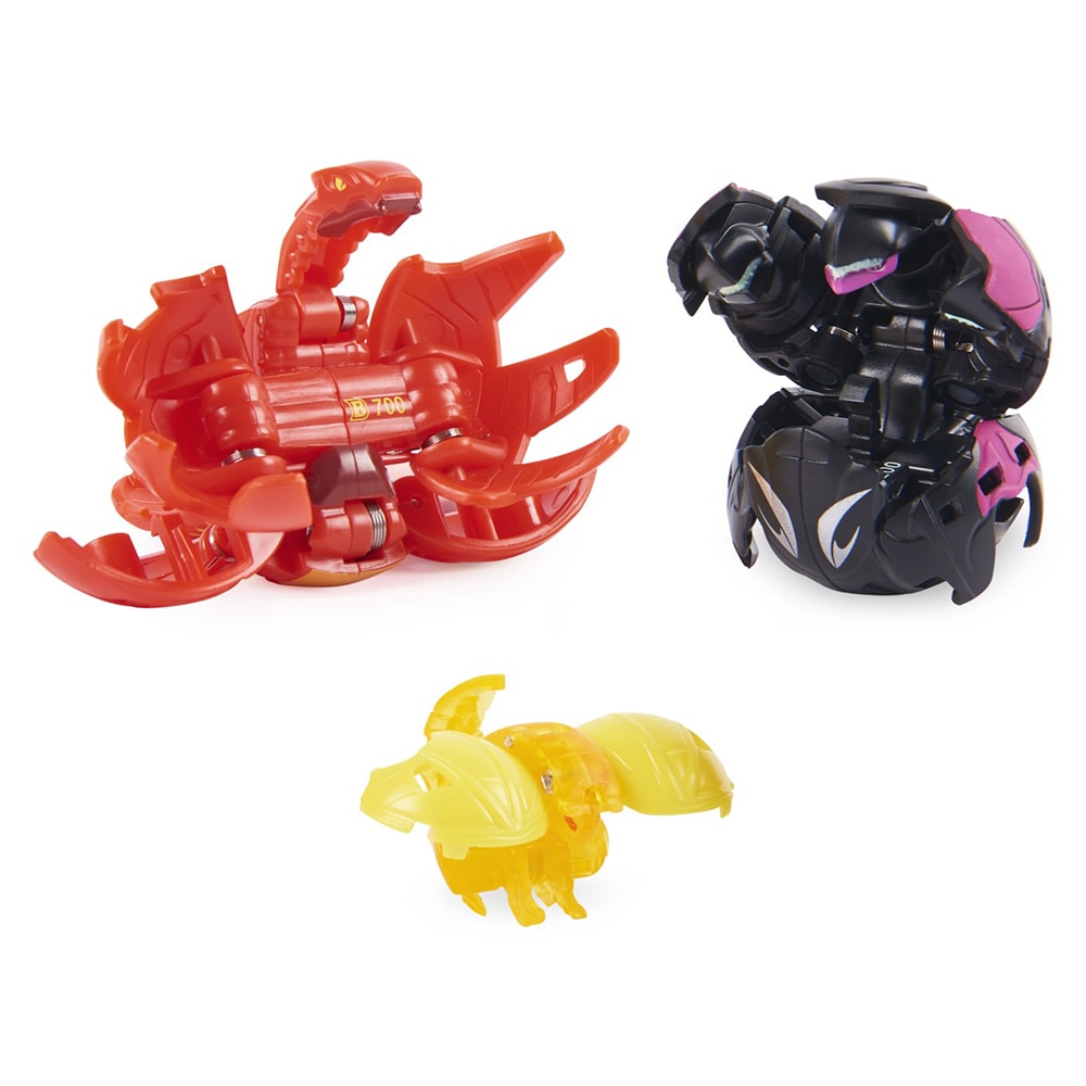 Figurina BAKUGAN Geogan Brawler Pack 6066174, 6 ani+, multicolor