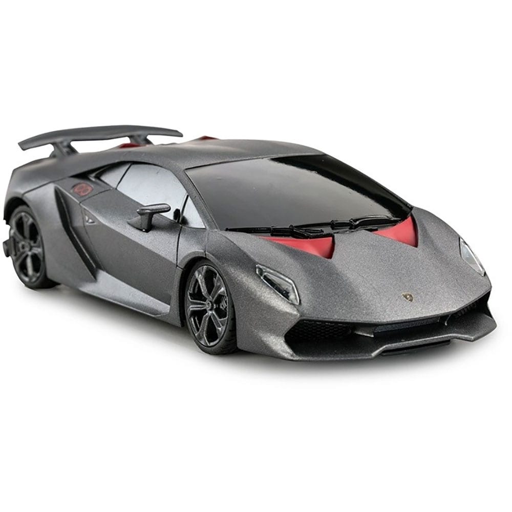 Masinuta cu telecomanda RASTAR Lamborghini Sesto 751306967, 3 ani+, gri antracit-negru