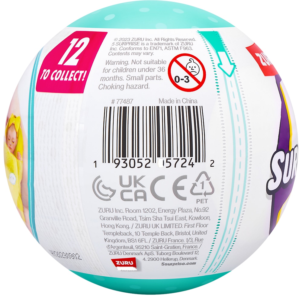 Set figurine 5 SURPRISE My Mini Baby Mini Brands S1 77487, 3 ani+, multicolor