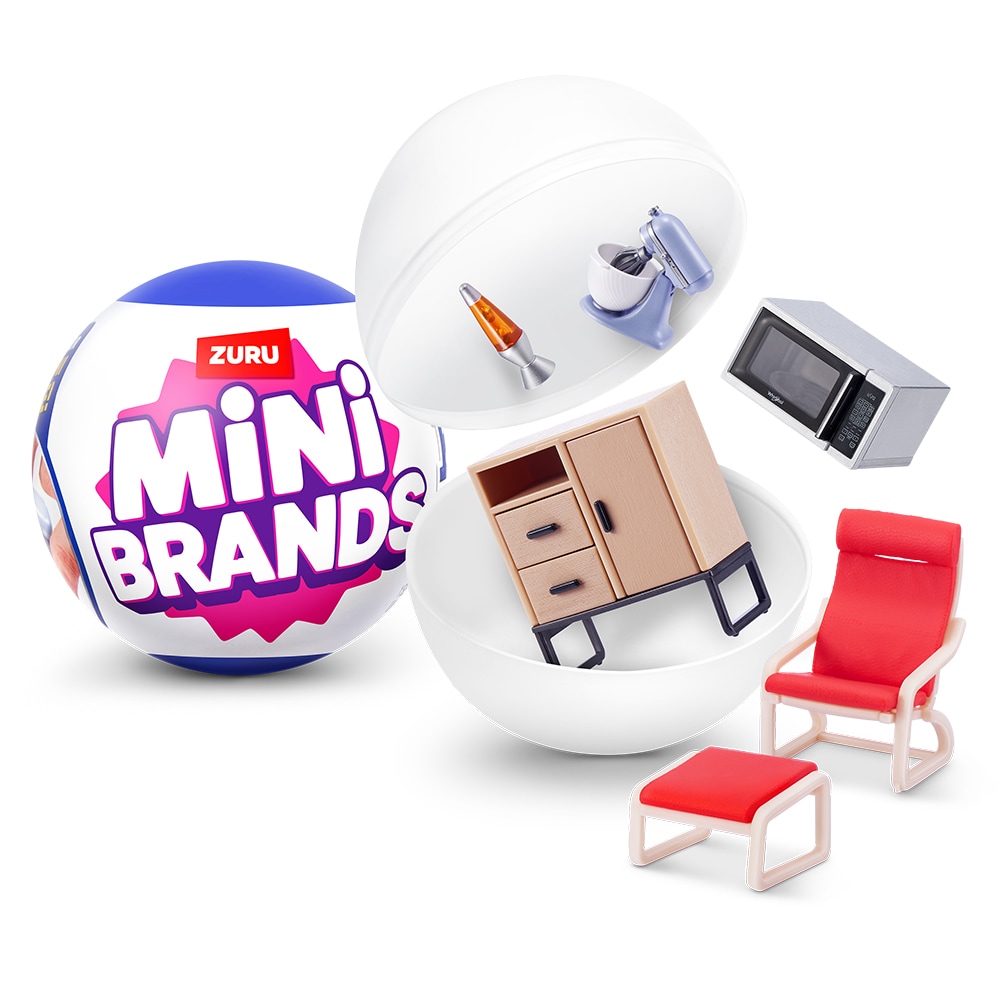 Set figurine 5 SURPRISE Home Mini Brands S1 77555, 3 ani+, multicolor