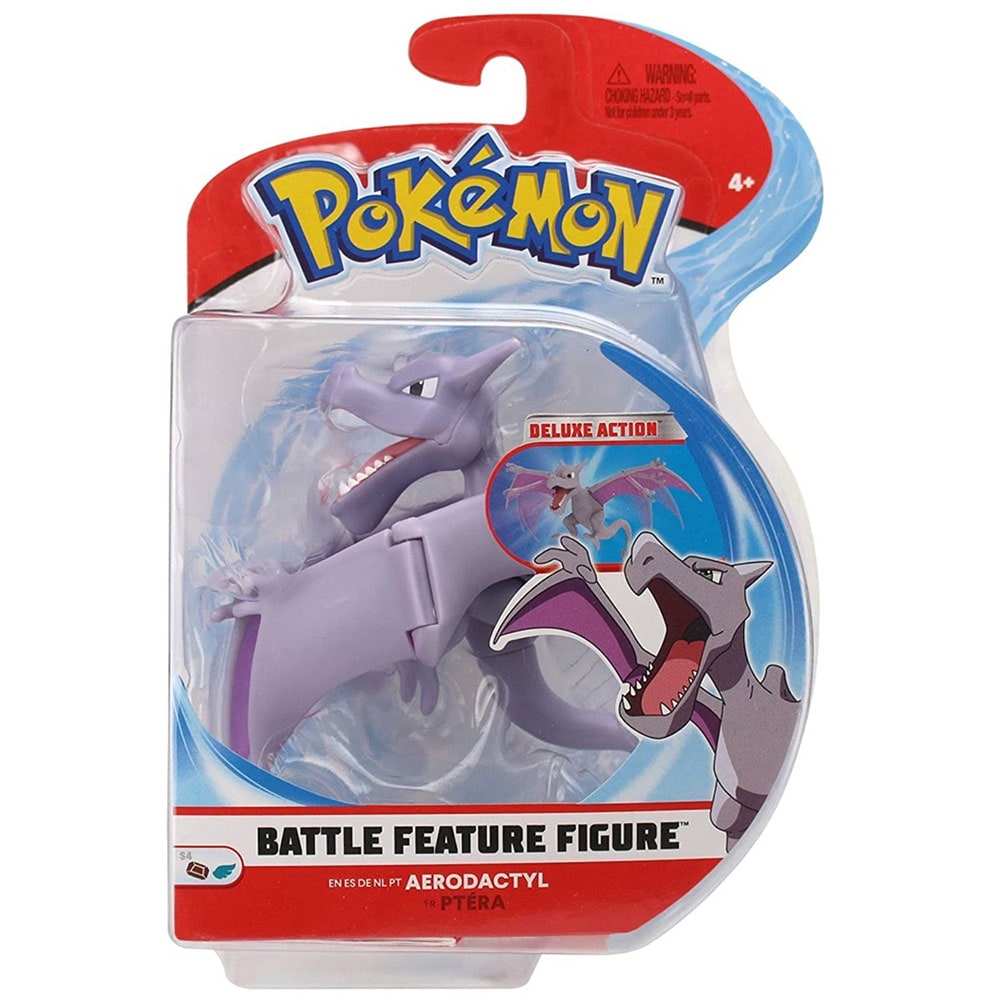 Figurina POKEMON Aerodactyl 97855, 4 ani+, mov-alb