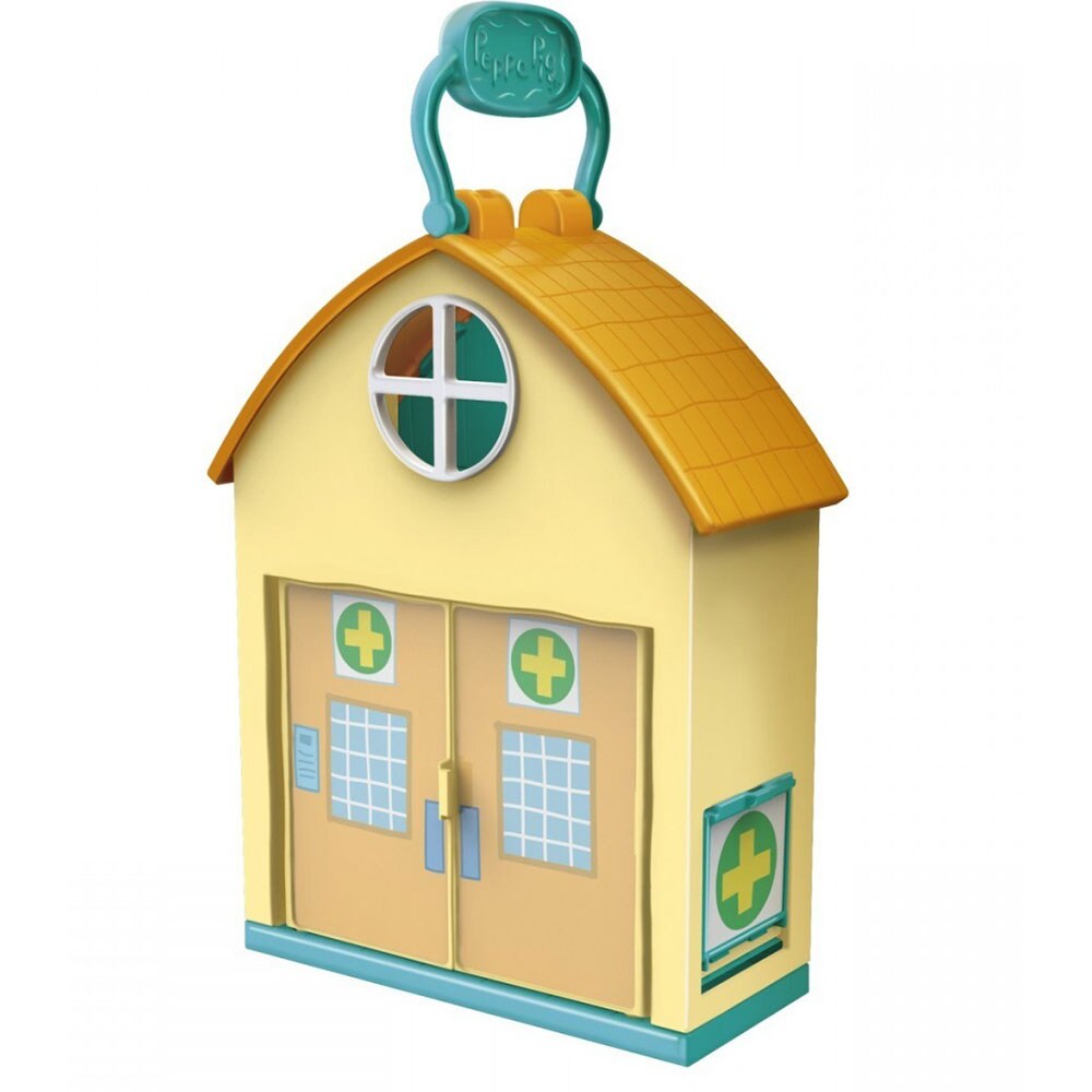 Set figurina PEPPA PIG Cabinet veterinar 993933259, 3 ani+, multicolor