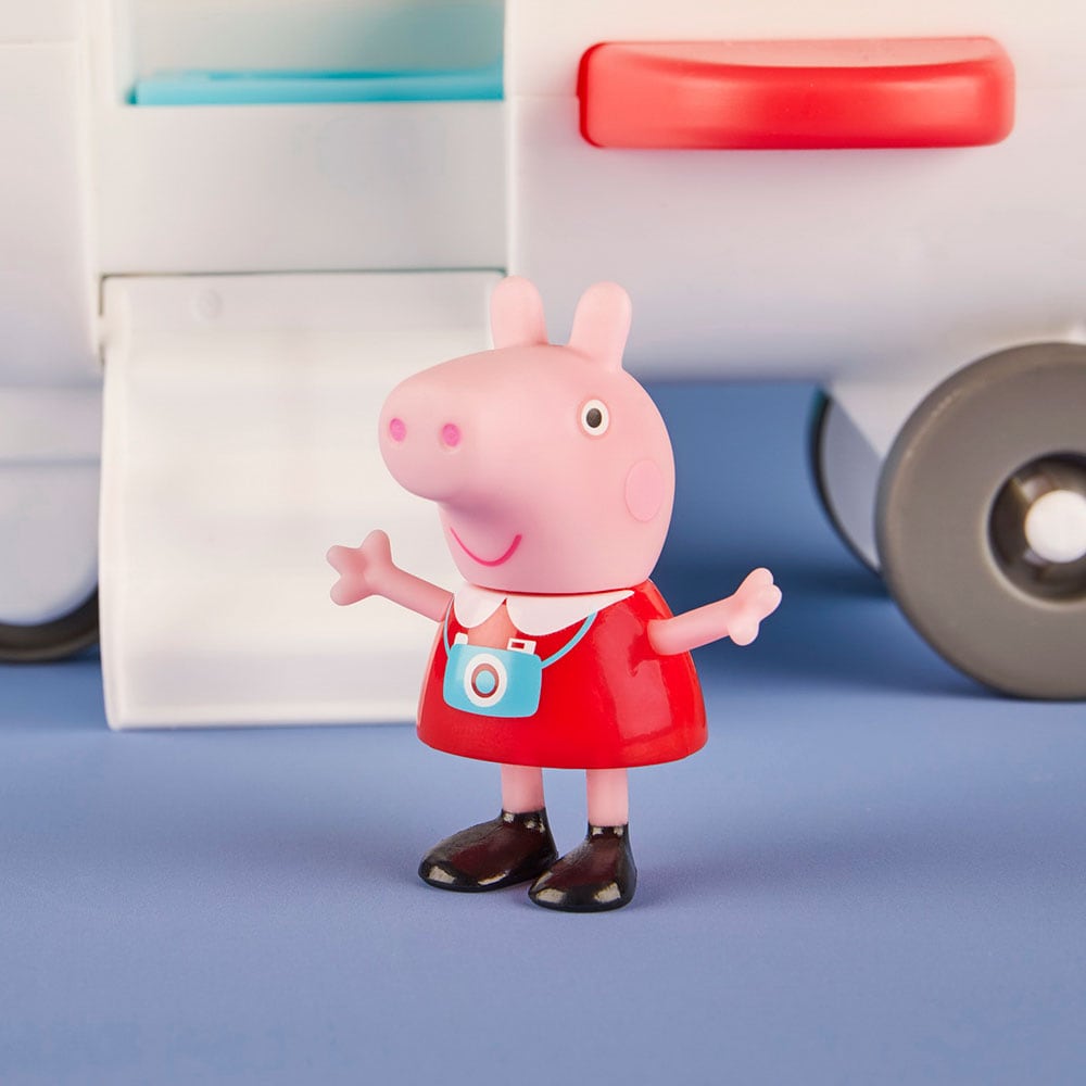 Set figurina PEPPA PIG Mergem cu avionul 993935680, 3 ani+, multicolor