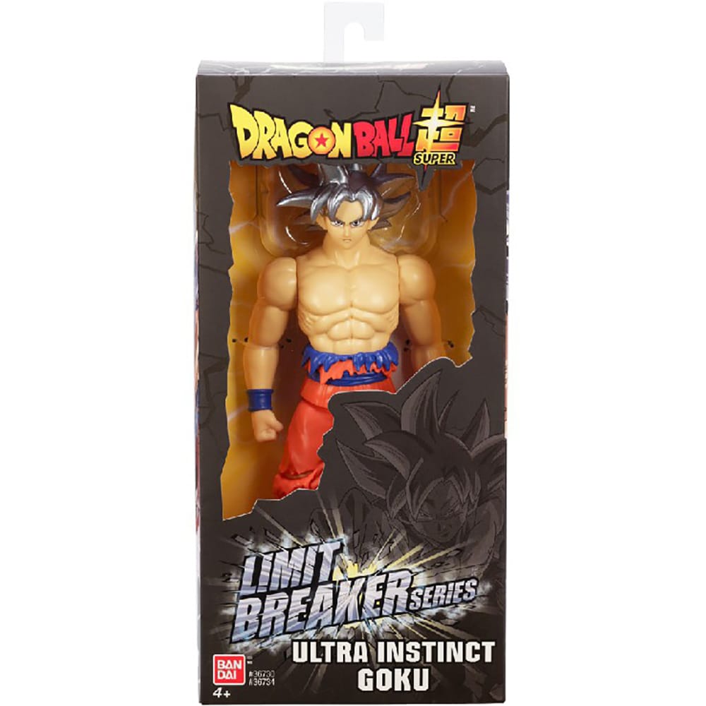 Figurina BANDAI Dragon Ball - Ultra Instinct Goku BAN36734, 4 ani+, rosu-albastru