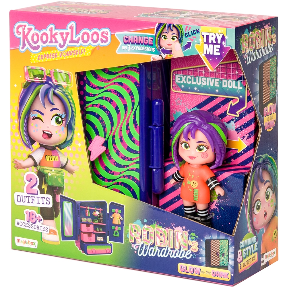 Set de joaca KOOKYLOOS Dressingul lui Robin KO9001O, 3 ani+, multicolor