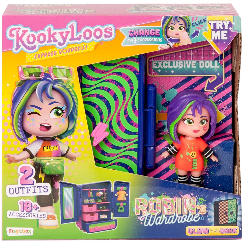 Set de joaca KOOKYLOOS Dressingul lui Robin KO9001O, 3 ani+, multicolor