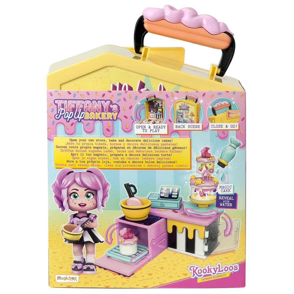 Set de joaca KOOKYLOOS Cofetaria lui Tiffany KO9006O, 3 ani+, multicolor