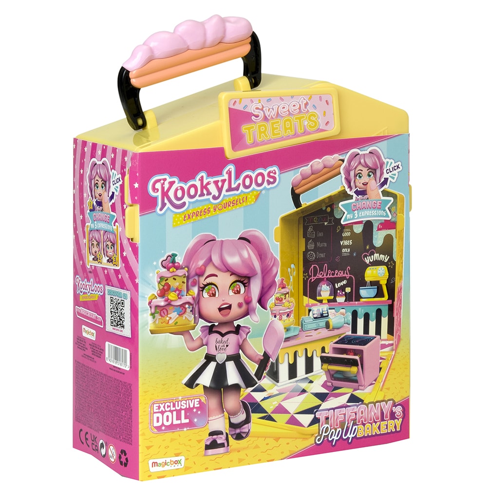 Set de joaca KOOKYLOOS Cofetaria lui Tiffany KO9006O, 3 ani+, multicolor