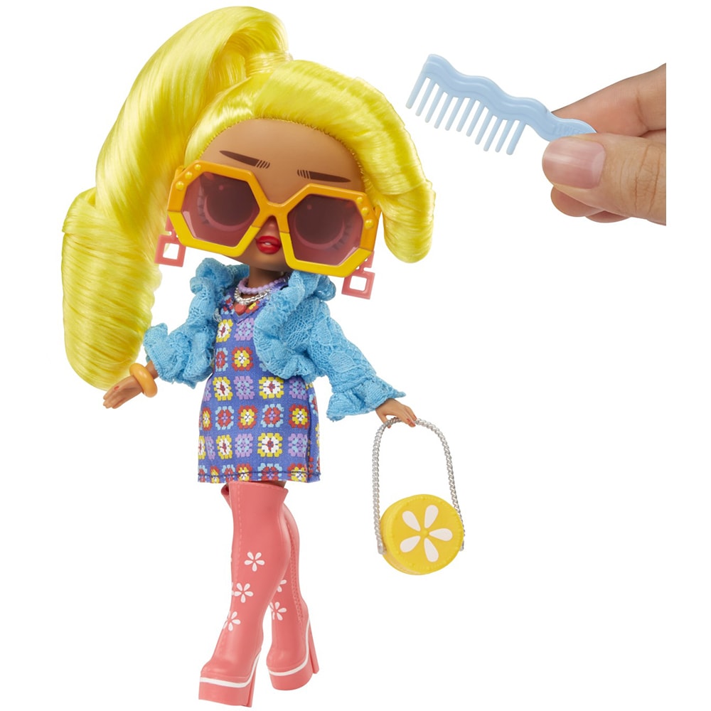 Papusa LOL SURPRISE Tweens - Fashionista Hana Groove MGA591658EUC, 3 ani+, multicolor