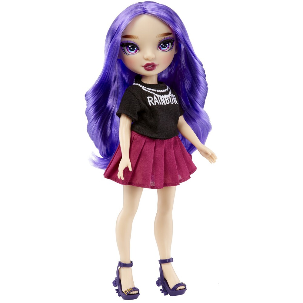 Papusa RAINBOW HIGH Emi Vanda MGA987734, 6 ani+, mov-negru
