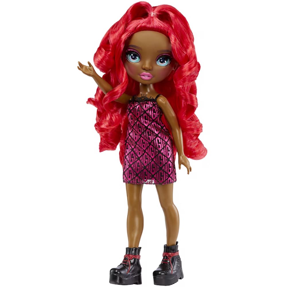 Papusa RAINBOW HIGH Daria Roselyn MGA987741, 6 ani+, roz-negru