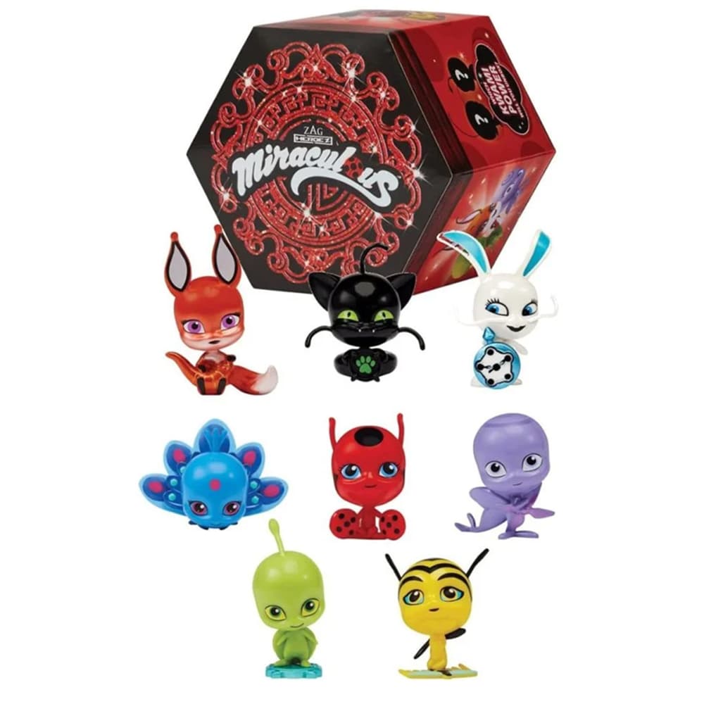 Figurina MIRACULOUS Buburuza Kwami MLB50500O, 3 ani+, multicolor