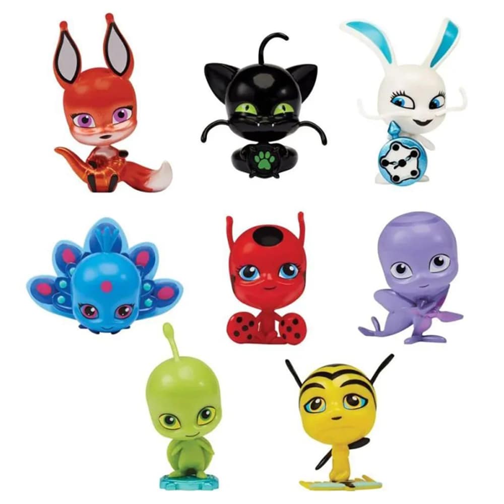 Figurina MIRACULOUS Buburuza Kwami MLB50500O, 3 ani+, multicolor