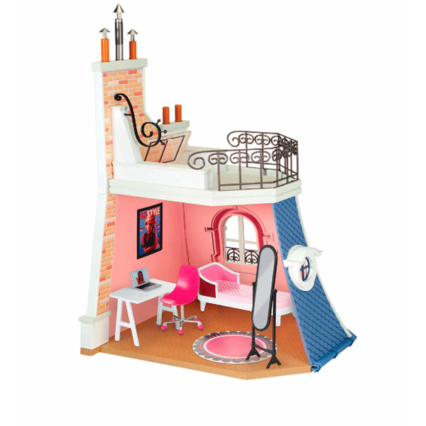 Set MIRACULOUS Casa lui Marinette MLB50660O, 4 ani+, multicolor