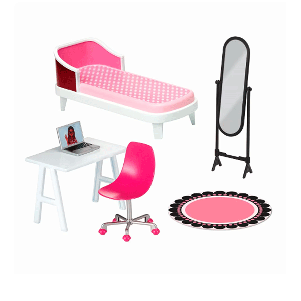 Set MIRACULOUS Casa lui Marinette MLB50660O, 4 ani+, multicolor