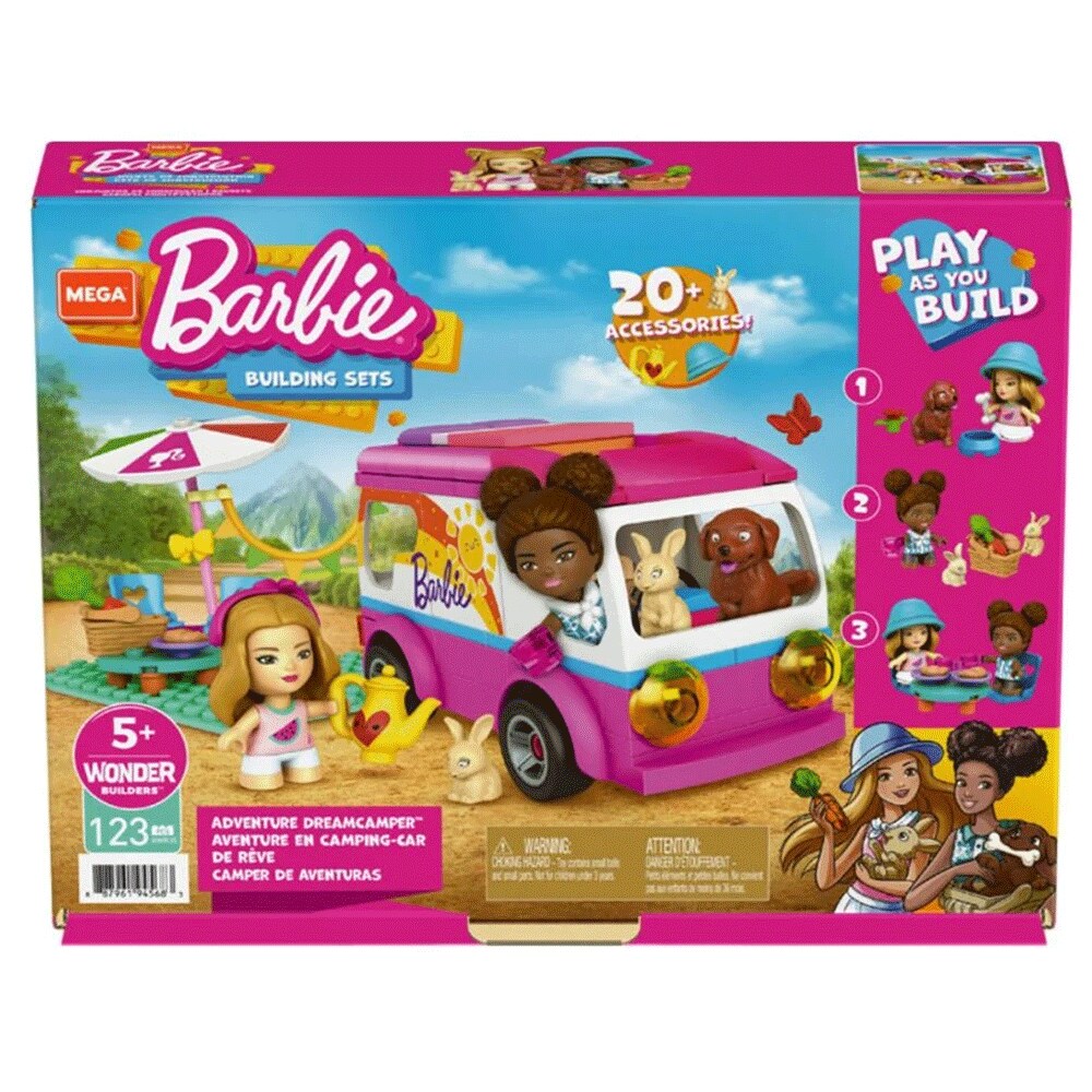 Set 2 papusi BARBIE Aventurilor Cariere MTGWR35O, 3 ani+, multicolor