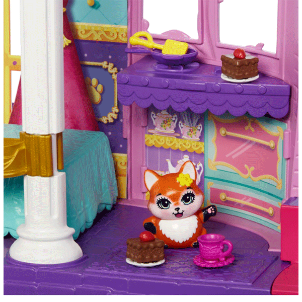 Set papusa ENCHANTIMALS Castelul Royal MTGYJ17O, 4 ani+, multicolor