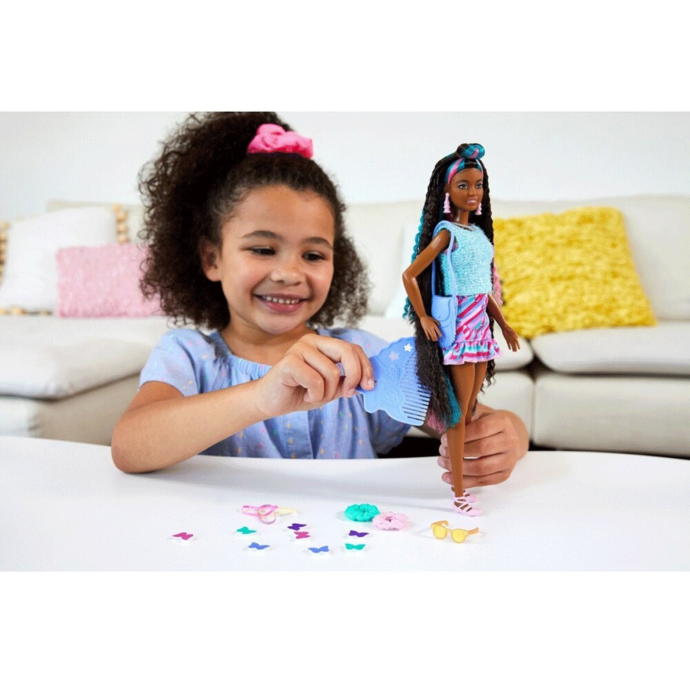 Papusa BARBIE Totally Hair MTHCM91O, 3 ani+, multicolor
