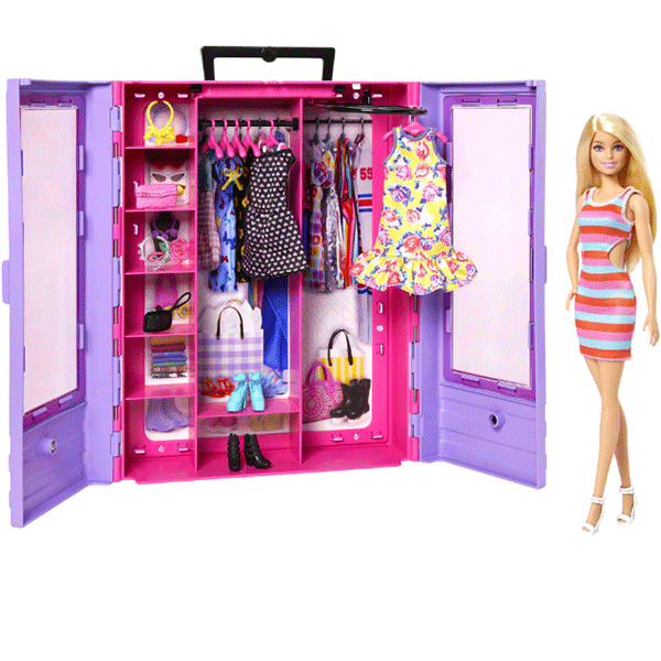 Set papusa BARBIE Dressing MTHJL66O, 3 ani+, multicolor