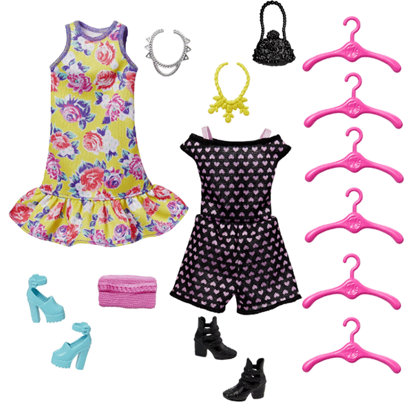 Set papusa BARBIE Dressing MTHJL66O, 3 ani+, multicolor