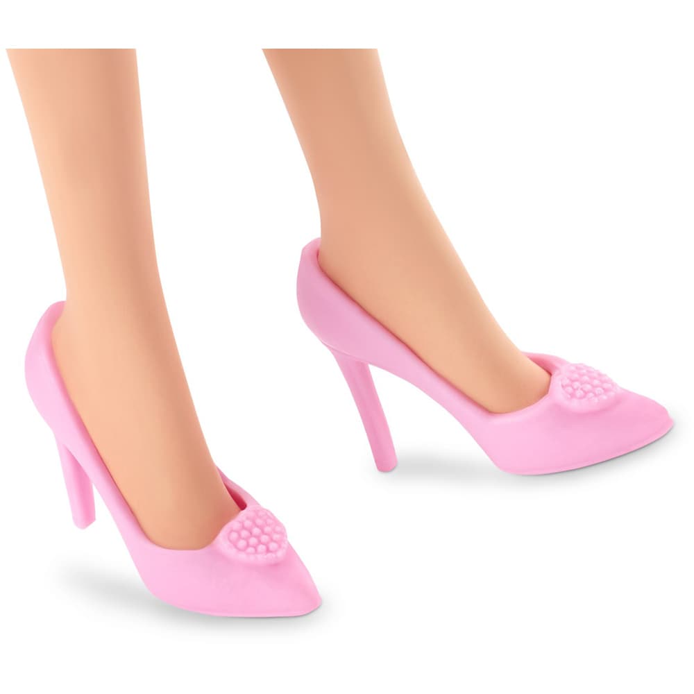 Papusa BARBIE The Movie Robbie Margot MTHPJ96, 3 ani+, alb-roz