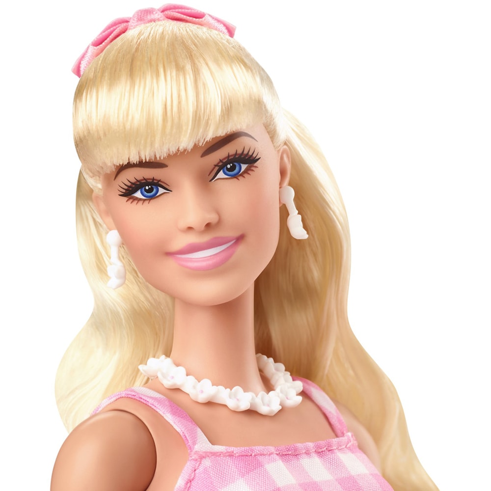 Papusa BARBIE The Movie Robbie Margot MTHPJ96, 3 ani+, alb-roz