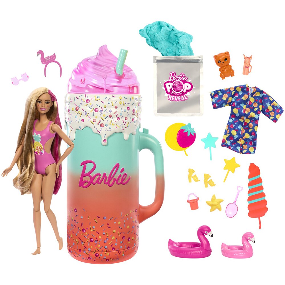 Set papusa BARBIE Pop Reveal Rise'N'Surprise MTHRK57, 3 ani+, multicolor