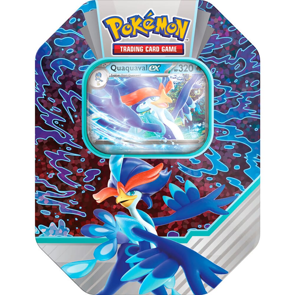 Set cartonase POKEMON TCG - Paldea Partner Tin PCI85297, 7 ani+, 1 jucator
