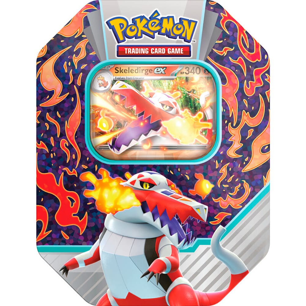 Set cartonase POKEMON TCG - Paldea Partner Tin PCI85297, 7 ani+, 1 jucator