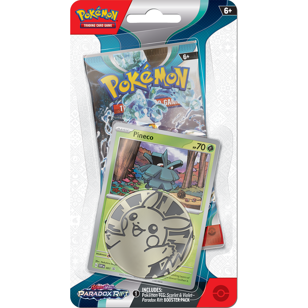 Cartonas POKEMON TCG SV04 - Checklane Blister PCI85406, 6 ani+, 2 jucatori